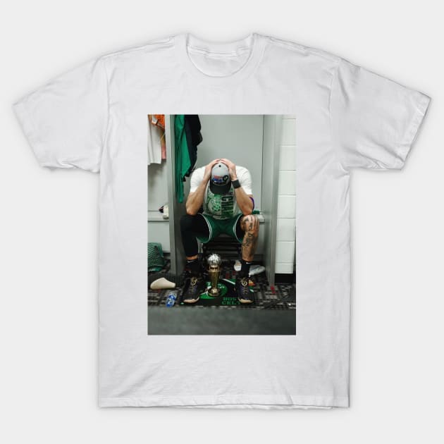 Jayson Tatum Kobe Trophy Locker Room T-Shirt by GrizzlyPeakApparel